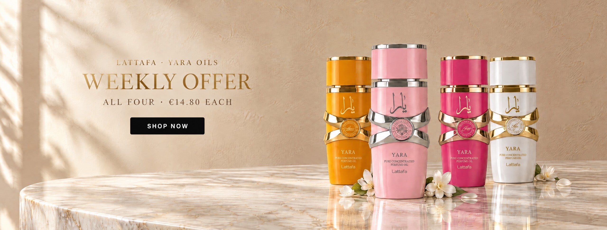 Weekly Offer – Lattafa Yara concentrated perfume oils